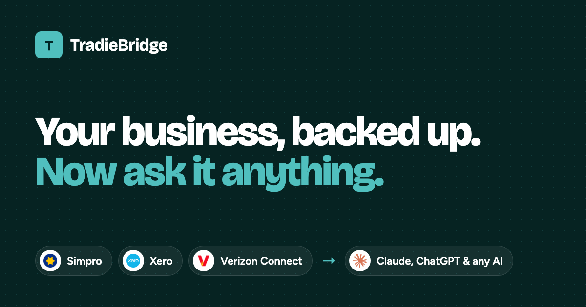 TradieBridge screenshot 1